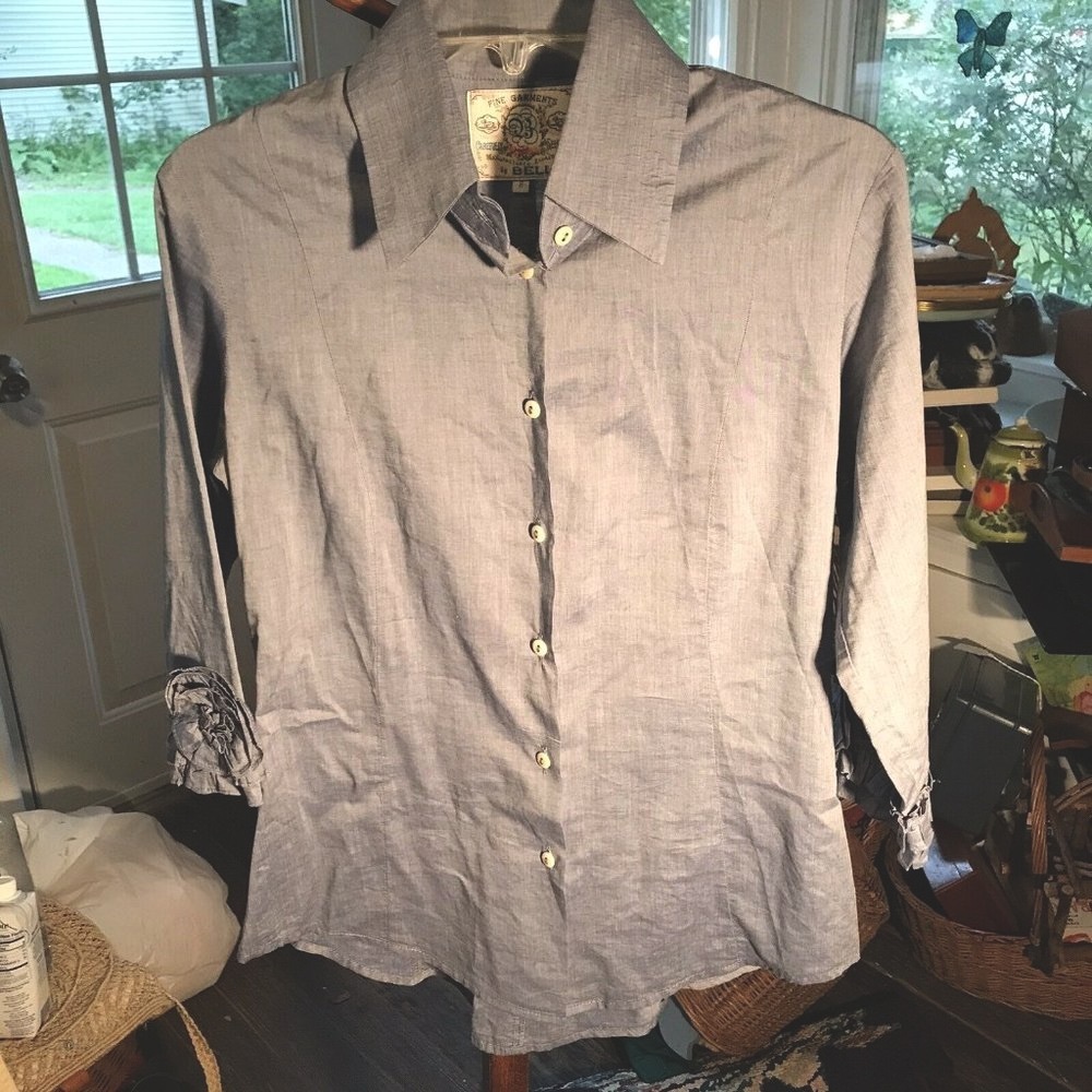 Fine Garments By Bell Anthropologie Womens Blouse
